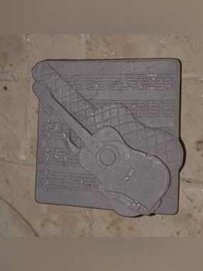 Leather Soap handmade guitar 2.5x2.5in 6oz oatmeal based